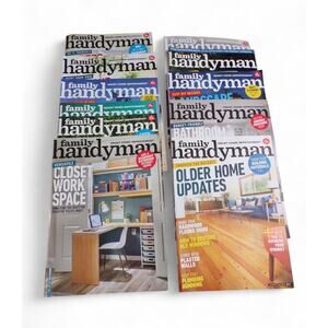 Handyman Magazine Bundle of 10 Issues 2021 2022 2023 2024 Smart Home Improvement